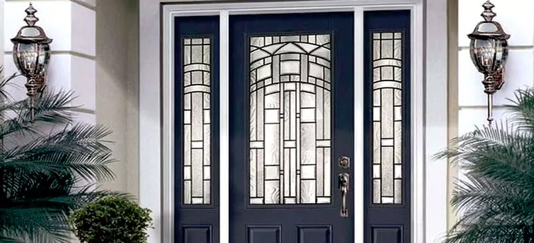 Stained Glass Door Panels in North Miami Beach, FL