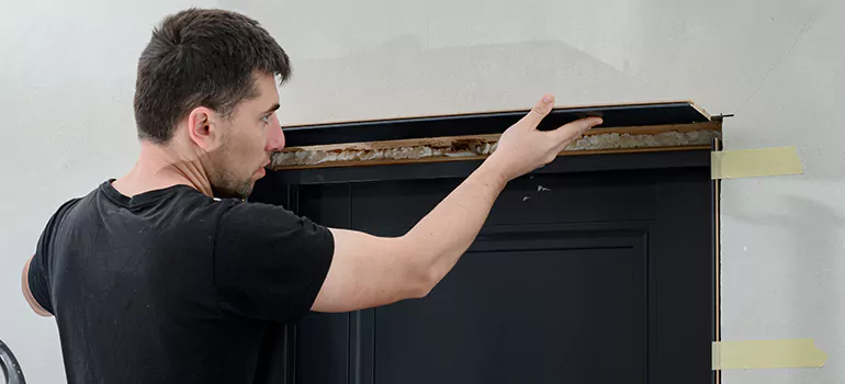 Wood Door Hole Repair in North Miami Beach, FL
