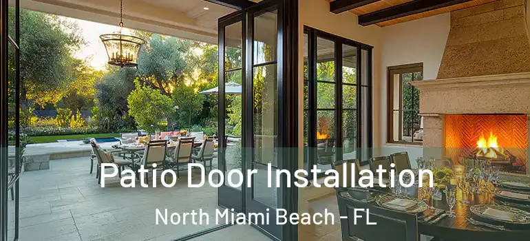  Patio Door Installation North Miami Beach - FL