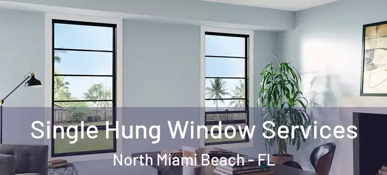  Single Hung Window Services North Miami Beach - FL